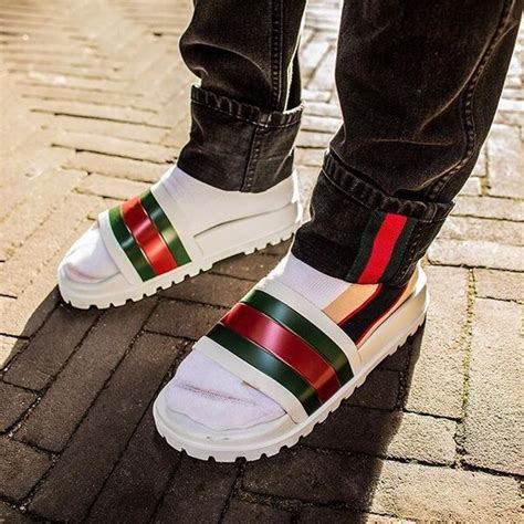 gucci best slides for men|gucci slides men sale.